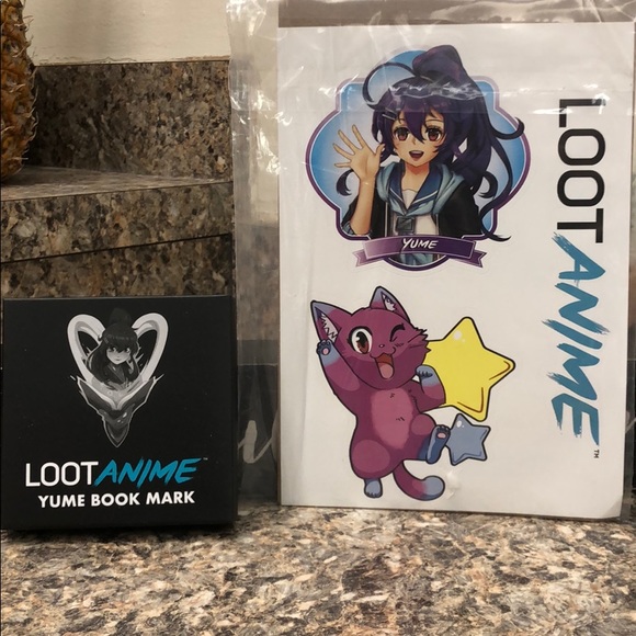 Yume book mark and yume loot anime stickers - Picture 4 of 4
